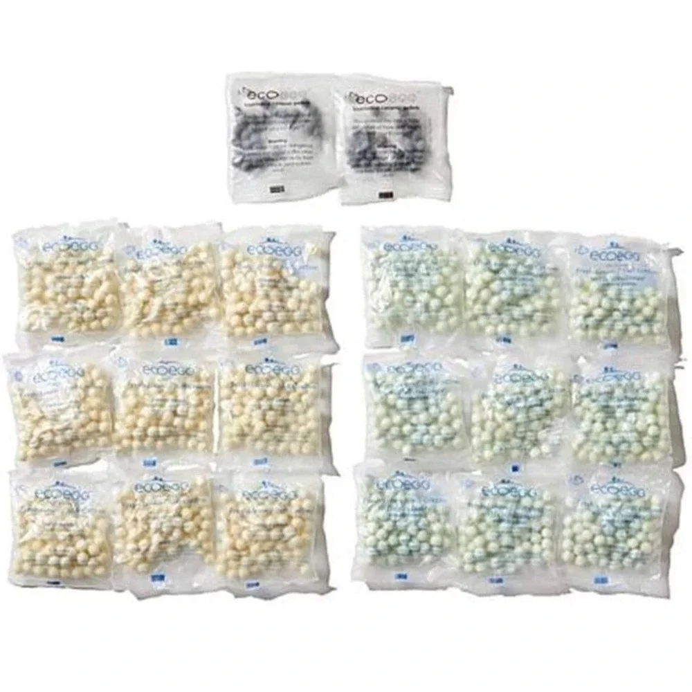 Ecoegg 1008 Load Colors and Whites Laundry Kit UNSCENTED FRAGRANCE FREE NEW!